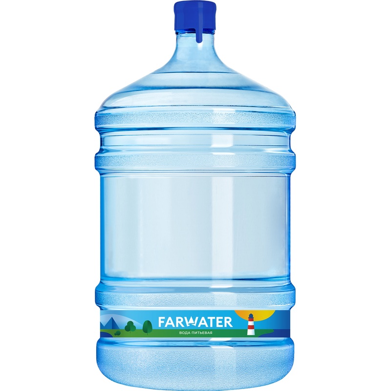 Изображение товара Бутылированная питьевая вода Farwater Люкс 19 л для кулеров и дома