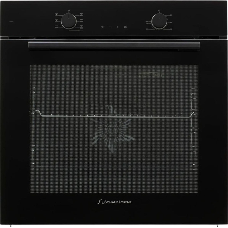 Изображение товара Электрический духовой шкаф Schaub Lorenz SLB EY6408 черный с конвекцией и таймером