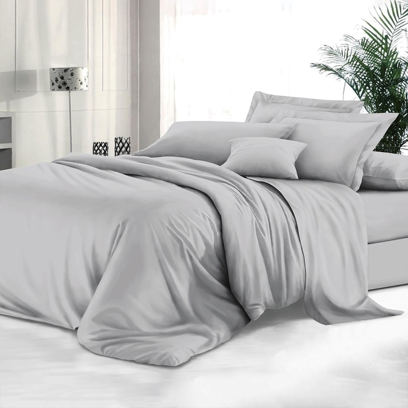 Изображение товара Комплект постельного белья Эльф Felicita Голубая дымка 1.5-спальное микросатин