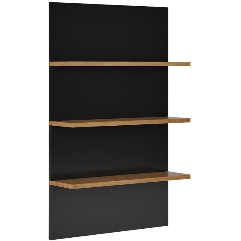 Изображение товара Стеновая панель для документов KYUST149025 дуб кендал черный матовый 900х230х1434 мм