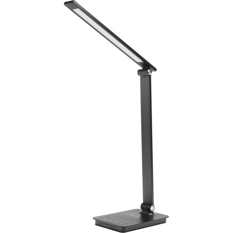 Изображение товара Настольный светильник Ultraflash UF-834 C02 с регулируемым световым потоком и беспроводной зарядкой