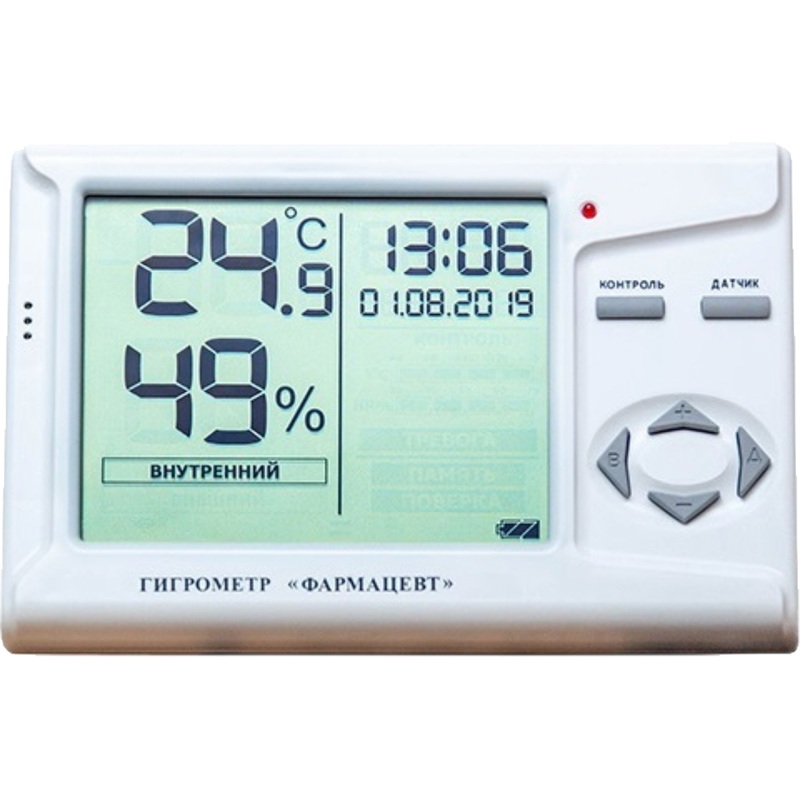 Изображение товара Электронный гигрометр влагомер ТМФЦ-101 с поверкой и передачей данных