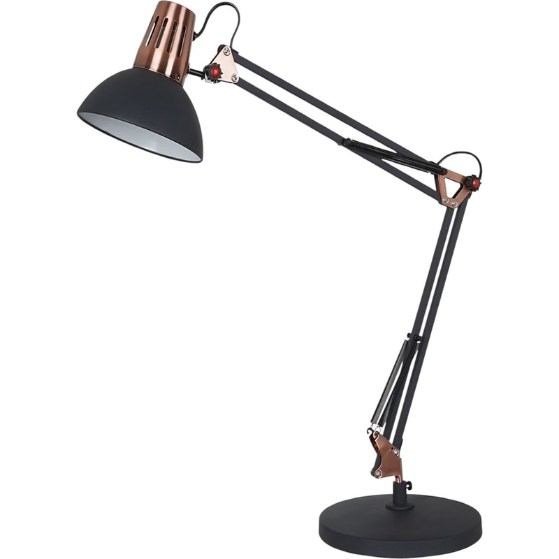 Изображение товара Светильник настольный Camelion KD-431A С62 черный/бронзовый