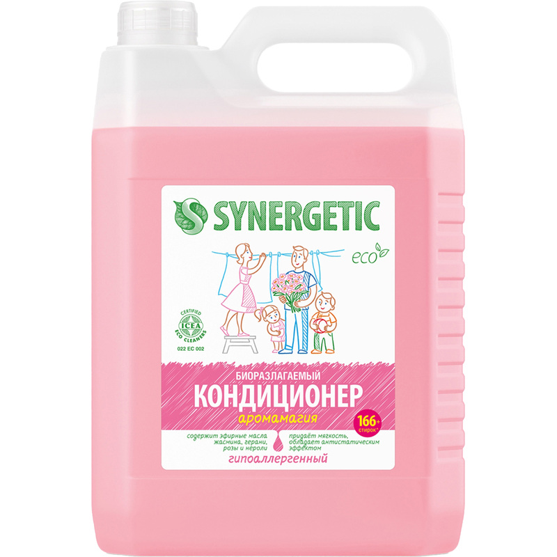 Изображение товара Кондиционер для белья Synergetic Аромамагия 5 л