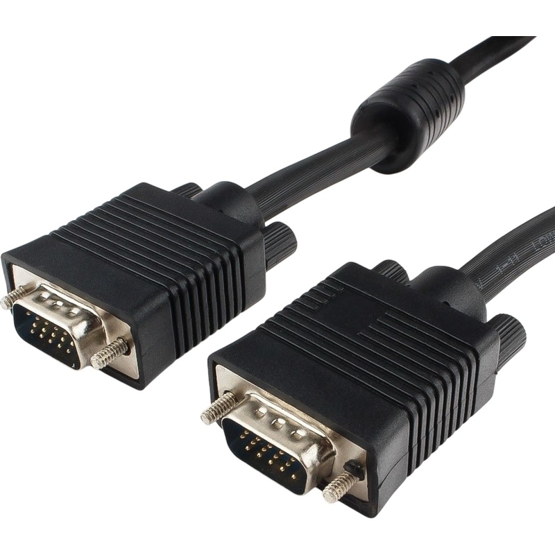 Изображение товара Кабель Cablexpert VGA - VGA 15 метров (CC-PPVGA-15M-B) Изображение товара Кабель Cablexpert VGA - VGA 15 метров (CC-PPVGA-15M-B)