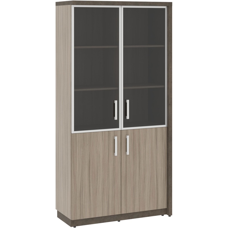 Изображение товара Шкаф для документов Wood&Stone СФ-534894 со стеклом