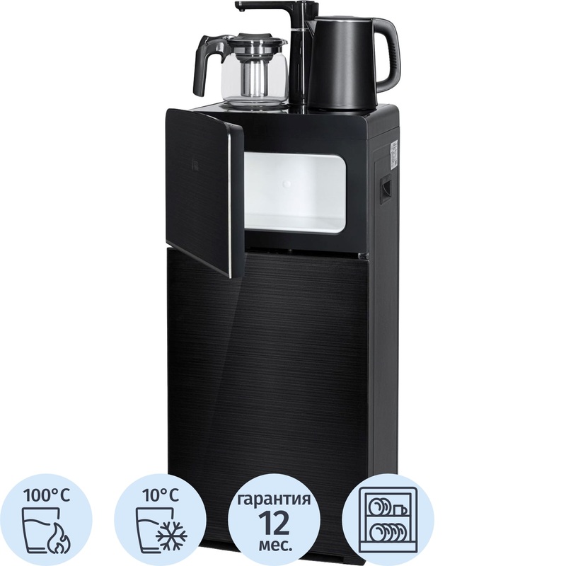 Изображение товара Кулер для воды Ecotronic TB18-LE черный нагрев и охлаждение
