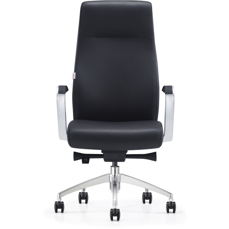 Изображение товара Кресло для руководителя Комус Мебель 501 SPU чёрное с полиуретановой обивкой