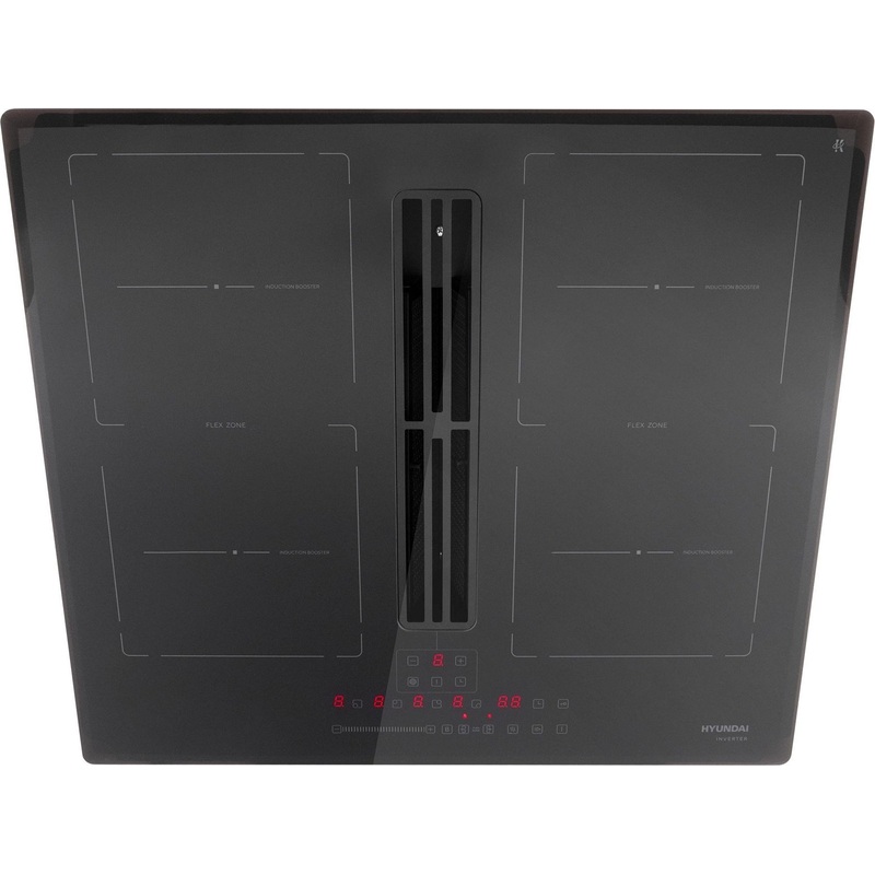 Изображение товара Варочная панель индукционная Hyundai HHIH 6858 BG