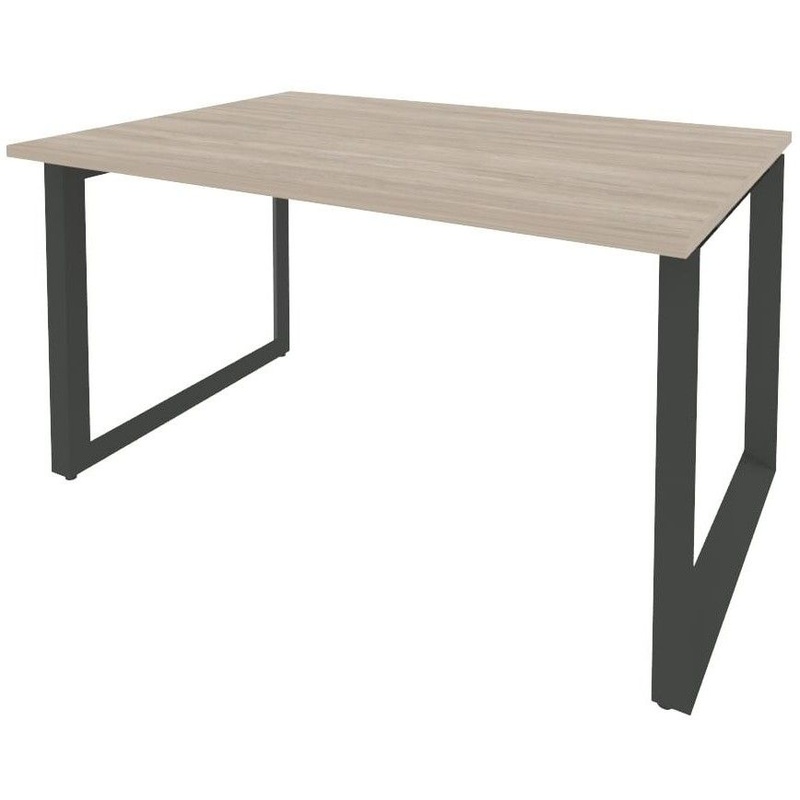 Изображение товара Стол для переговоров Onix-O O.MO-PRG-1.3 1380х980х750 мм дуб аттик антрацит