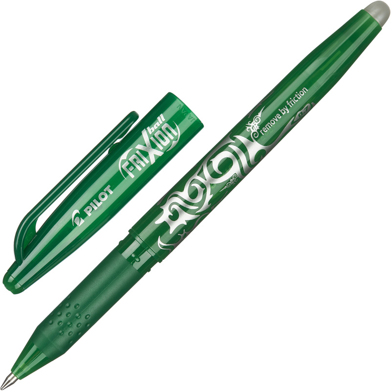 Изображение товара Гелевая ручка Pilot Frixion со стираемыми чернилами зеленая 0,35мм