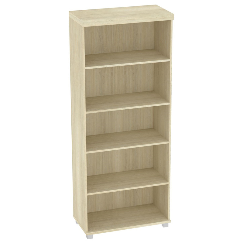 Изображение товара Стеллаж для документов Комус Мебель Easy Director дуб шамони светлый 854х445х2105 мм