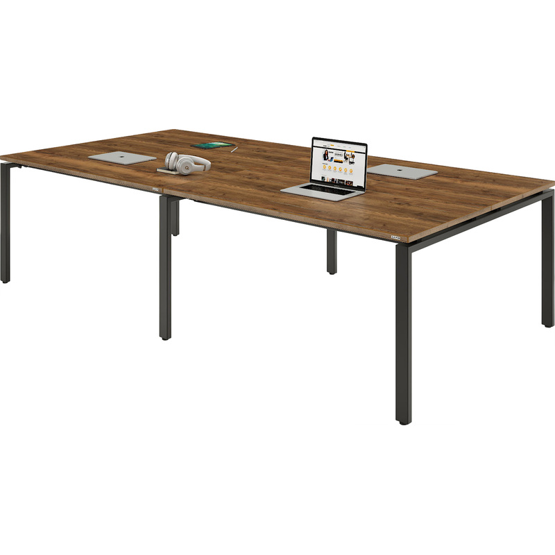 Изображение товара Элемент бенч-системы Zamm Формат 11523 дуб галифакс олово/чёрный 2400х1200х745 мм