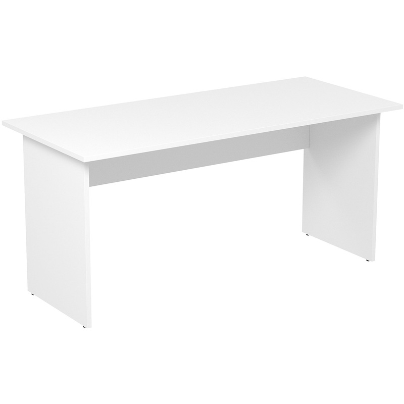 Изображение товара Стол письменный прямой 2С.004 белый 1600х700х750 мм