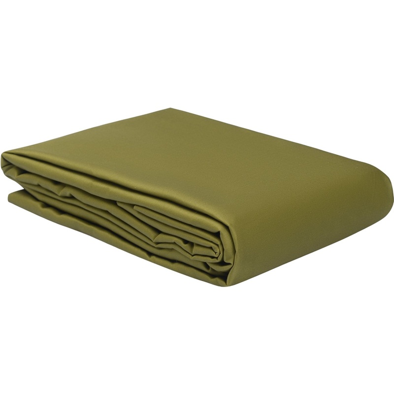 Изображение товара Простыня Tkano Essential 240х270 см зеленая сатиновая