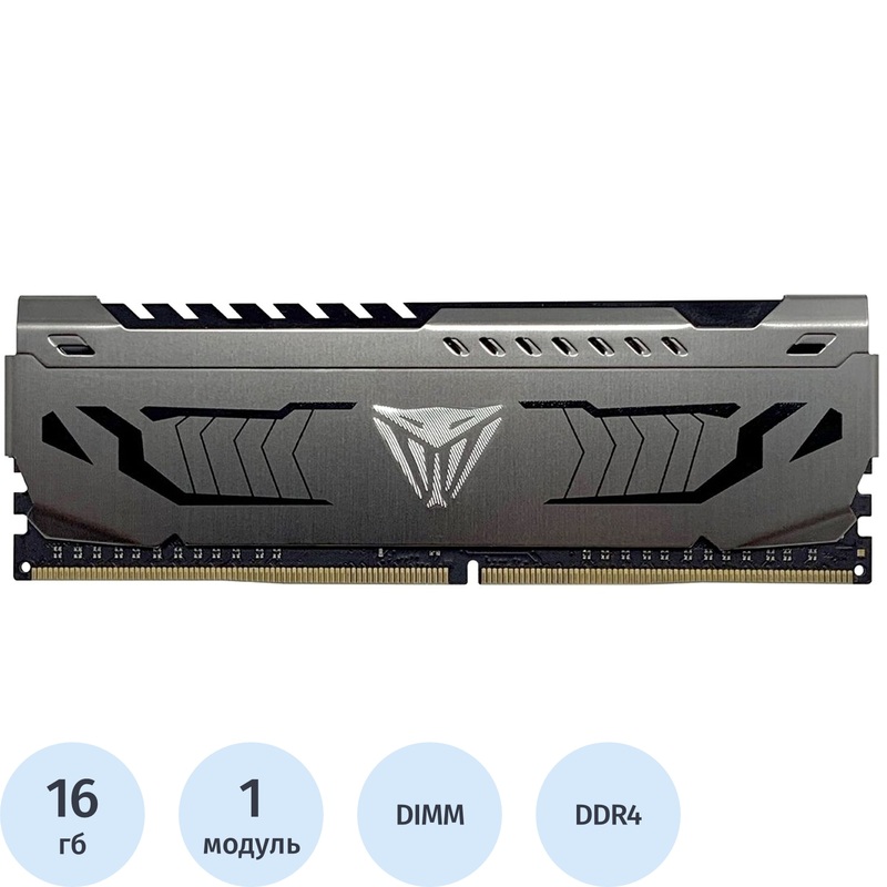 Изображение товара Модуль памяти Patriot Memory VIPER STEEL PVS416G320C6 DDR4 16 ГБ