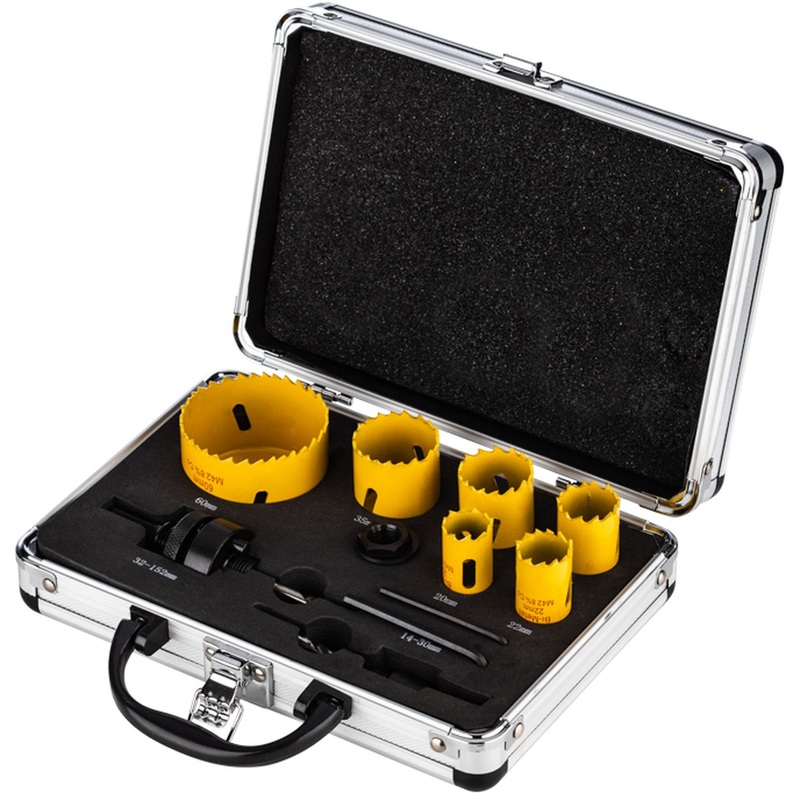 Изображение товара Набор коронок Kranz 20-60 мм 11 предметов (KR-92-0201-1)