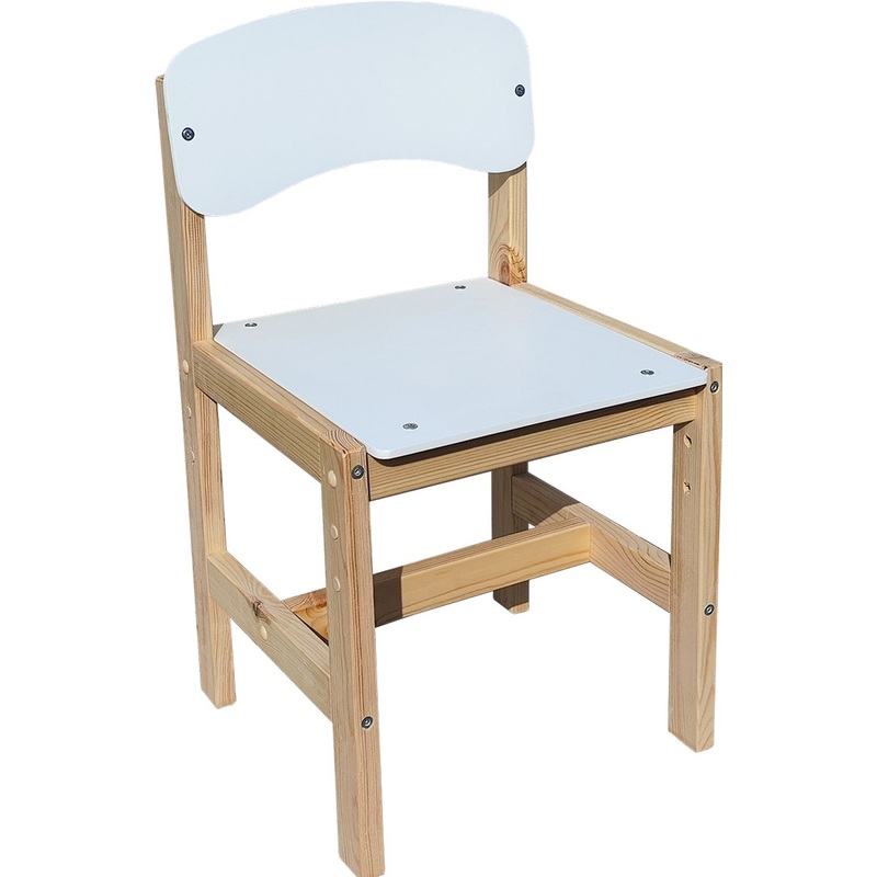 Изображение товара Детский регулируемый стул Ростик белый для роста 1-3 годов