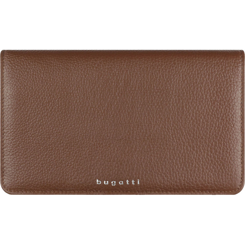 Изображение товара Женский кошелек Bugatti Lady Top из натуральной кожи коричневого цвета