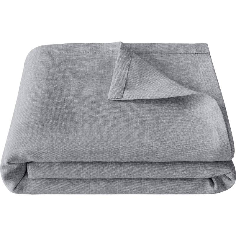 Изображение товара Покрывало Волшебная ночь рогожка серое 200x220 см для дома высокого качества