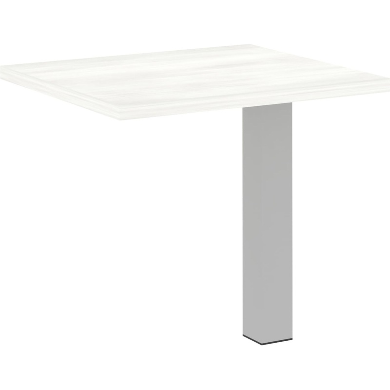 Изображение товара Брифинг с опорой Yalta снежная патина 800х700х750 мм офисная мебель