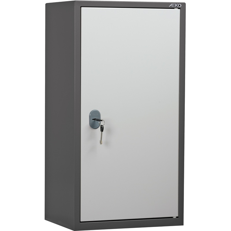 Изображение товара Шкаф металлический (архивный) для документов Aiko SL-87T (серый, 460x340x870 мм)