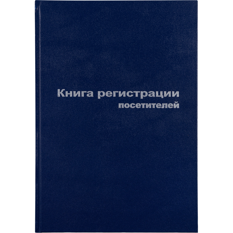 Изображение товара Книга регистрации посетителей формата А4 96 листов сшивка обложка бумвинил