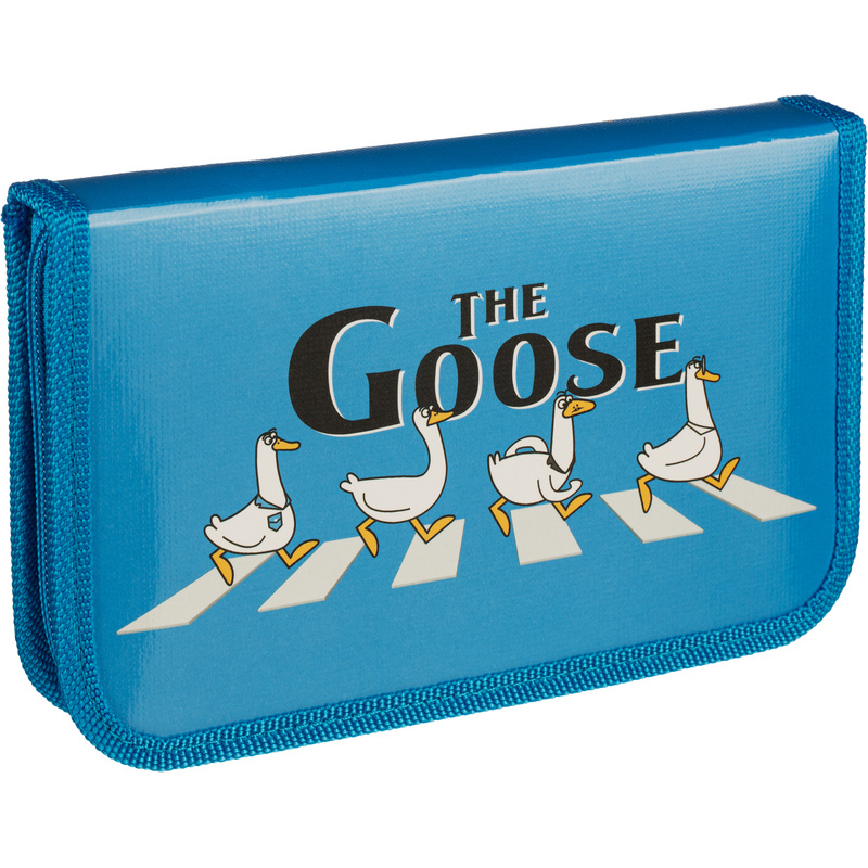 Изображение товара Односекционный пенал в форме книжки Гуси пешеходы для детей дошкольного возраста