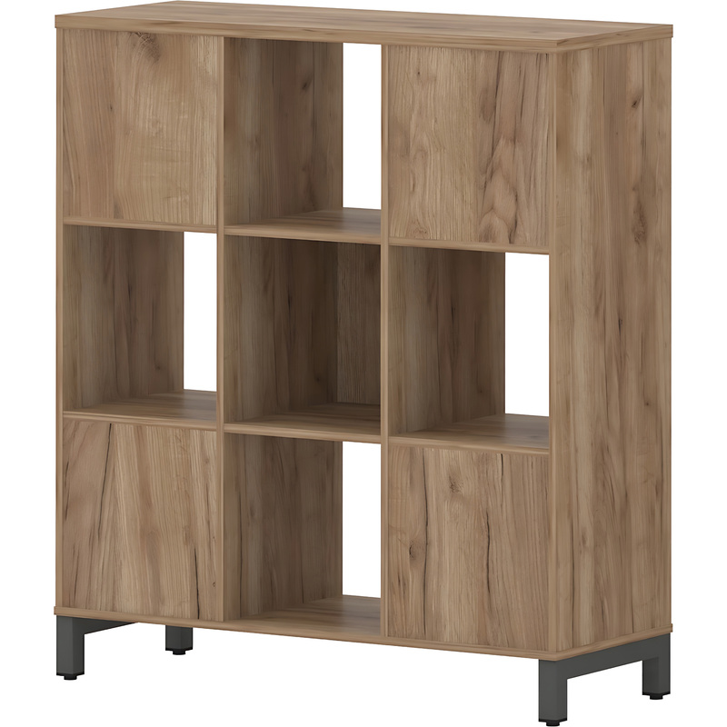 Изображение товара Стеллаж для документов Style Project SN.NSD-331 дуб табак/антрацит 1121x400x1248 мм Изображение товара Стеллаж для документов Style Project SN.NSD-331 дуб табак/антрацит 1121x400x1248 мм