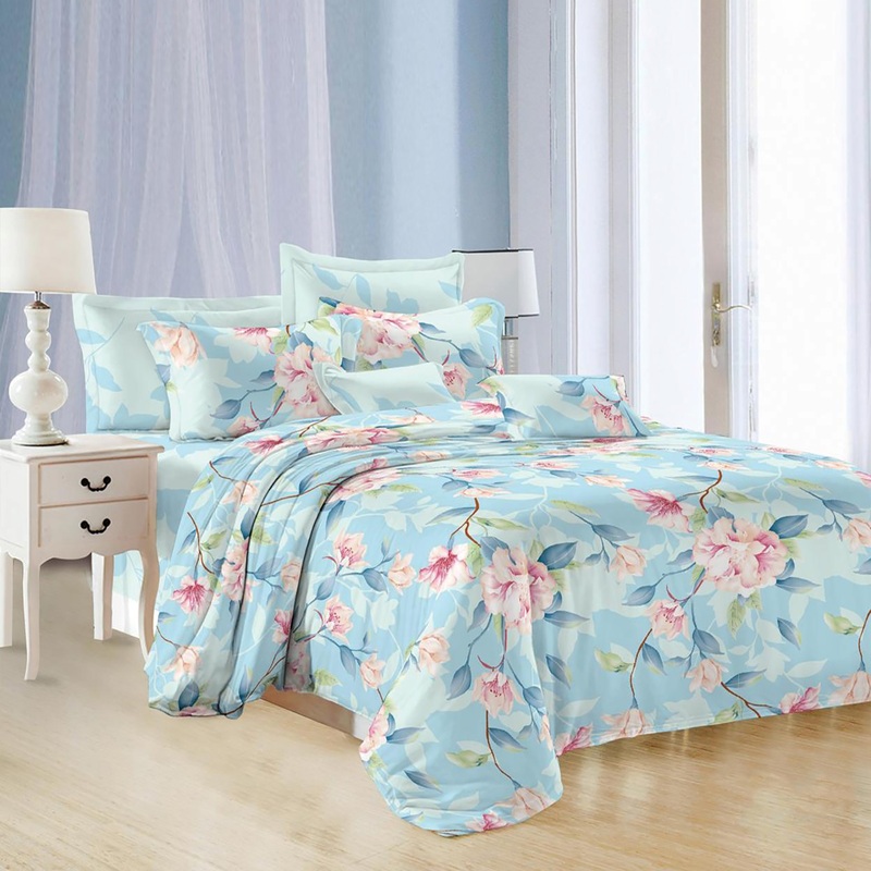 Изображение товара Комплект постельного белья Эльф Satin Collection Метида евро микросатин