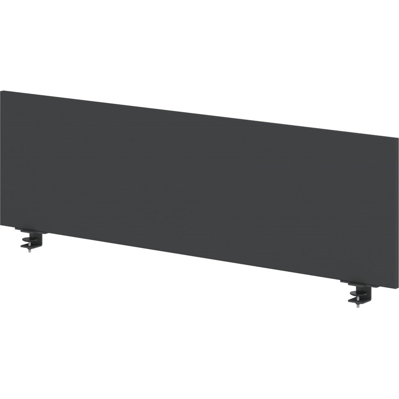 Изображение товара Экран к столу Forta FBP 1135 с креплением фронтальный чёрный графит 1180х18х346 мм