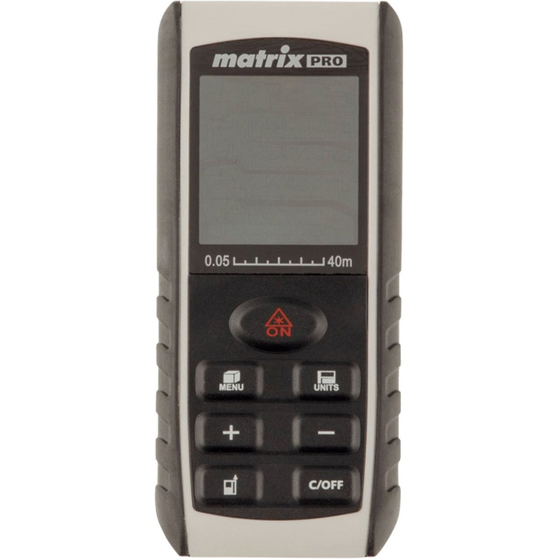 Изображение товара Лазерный дальномер Matrix LD-4040 для измерения до 40 м с функциями площади и объема