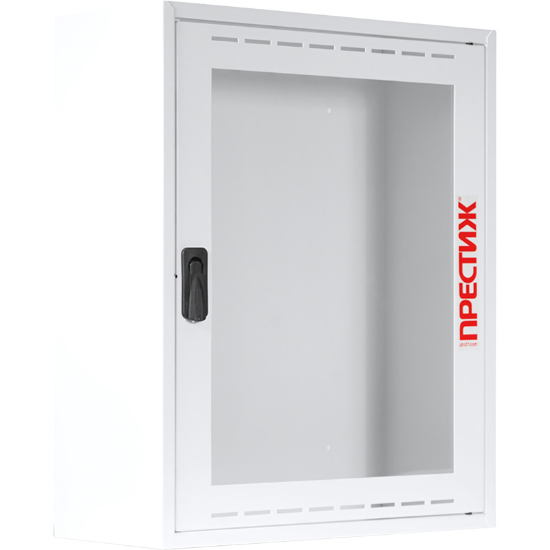 Изображение товара Шкаф пожарный Пожтехника Престиж-06-НОБ металлический навесной открытый (54x65x23 см)