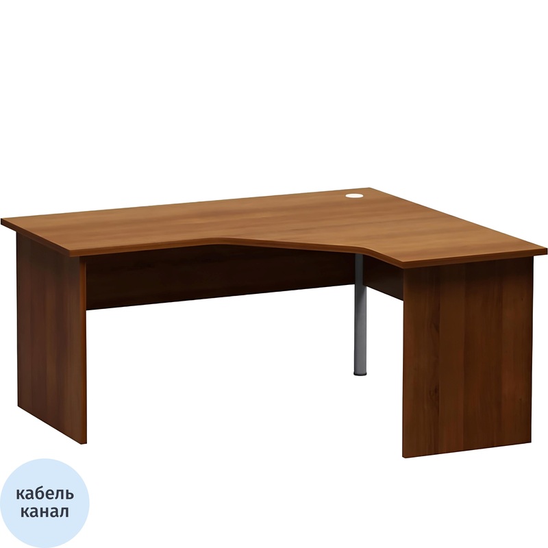 Изображение товара Стол угловой Этюд Т20.34 правый орех 1600х1400х750 мм