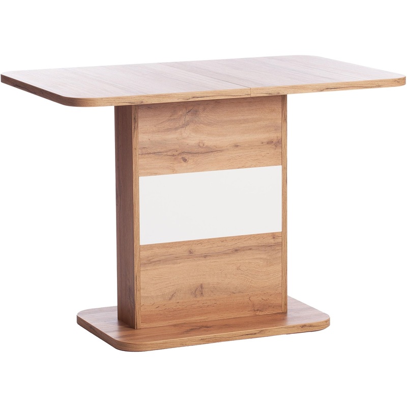 Изображение товара Стол обеденный раздвижной Smart (дуб вотан/белый, 1400х686х750 мм)