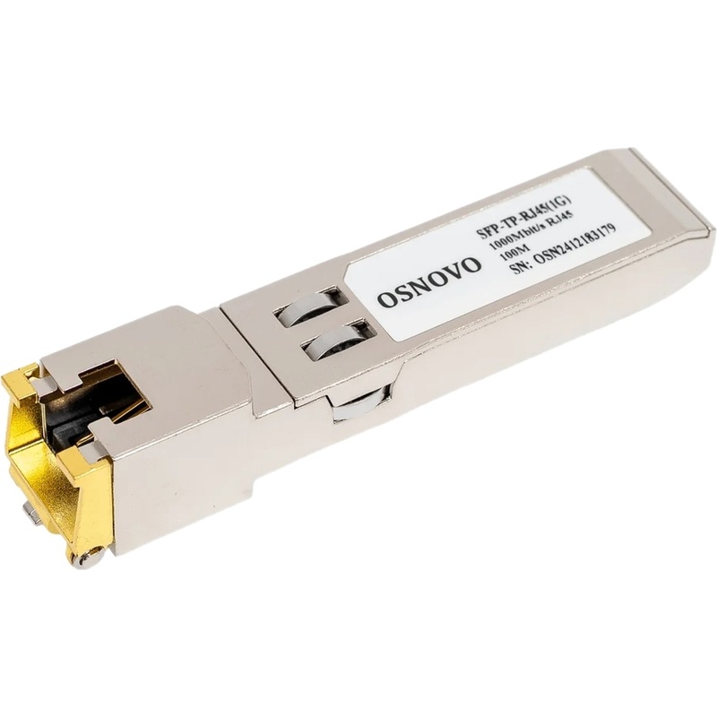 Изображение товара Трансивер Osnovo SFP-TP-RJ45(1G)
