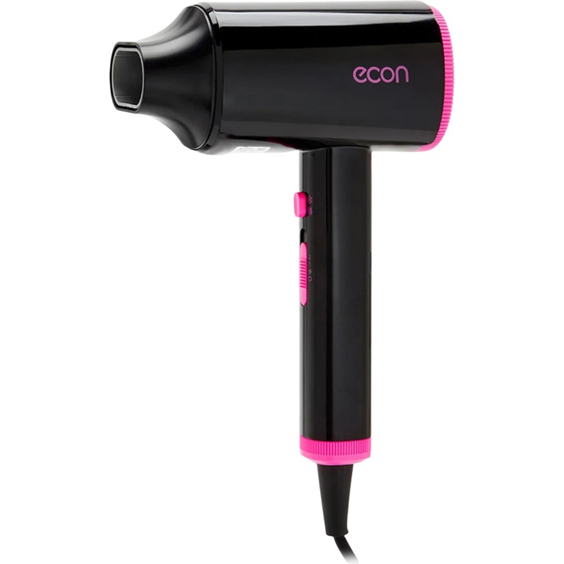 Изображение товара Фен Econ ECO-BH204D мощностью 2000 Вт с регулировками и концентратором