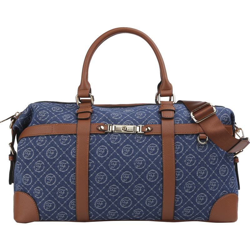 Изображение товара Женская повседневная сумка Fabretti из гобелена с регулируемым ремнем