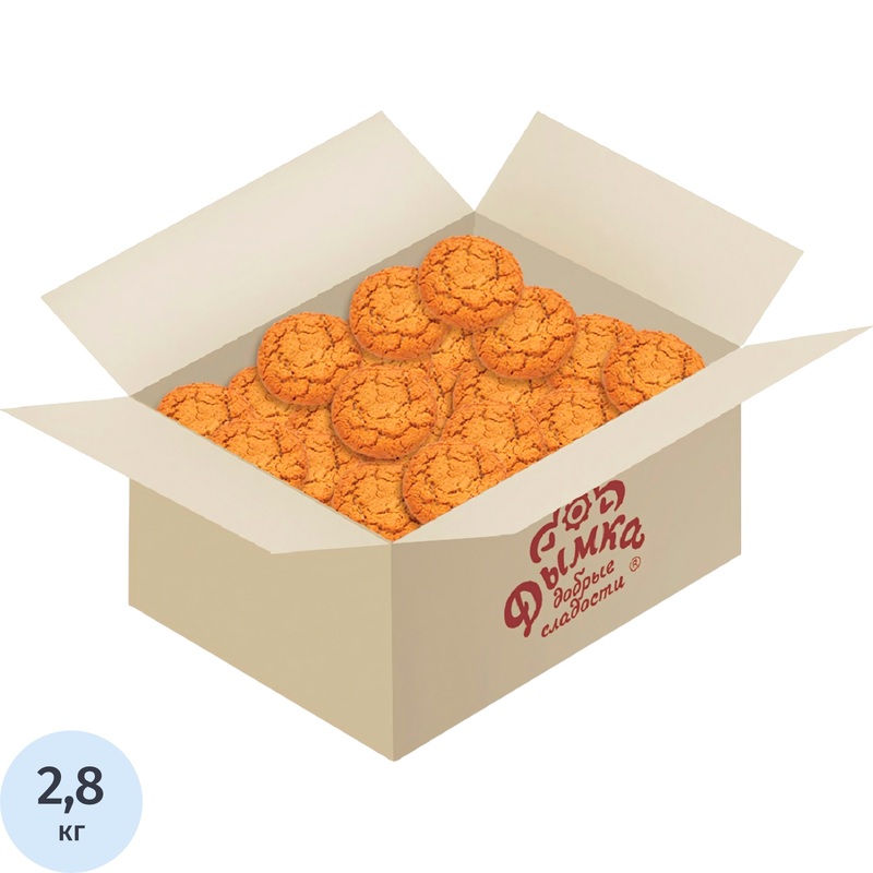 Изображение товара Печенье овсяное Дымка По-царски 2.8 кг