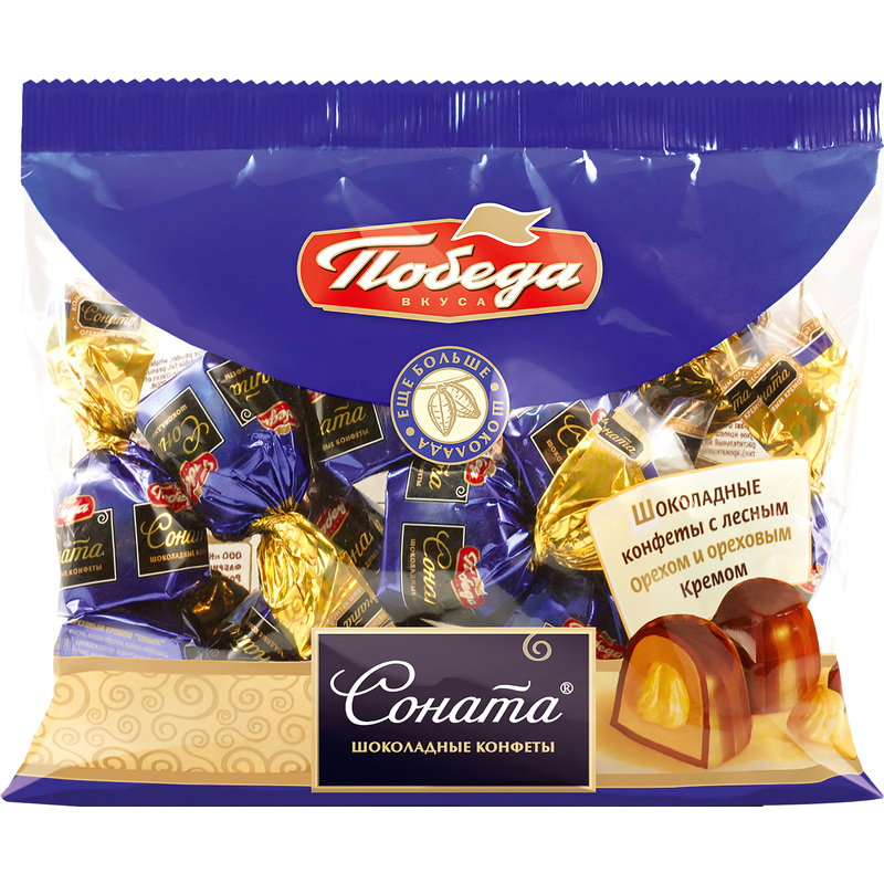 Изображение товара Конфеты шоколадные Победа вкуса Соната 200 г
