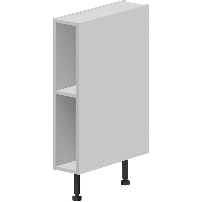 Изображение товара Шкаф кухонный (база открытая) VOK BO_72_15 (белый шагрень, 150х530х870 мм)