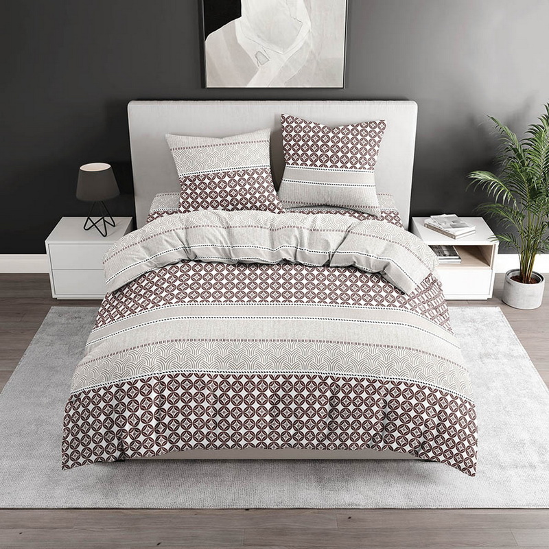 Изображение товара Комплект постельного белья Bravo Кремат 1.5-спальное поплин 70x70 см