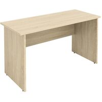 Стол прямой Рондо (дуб альпийский, 1400х600х755 мм)