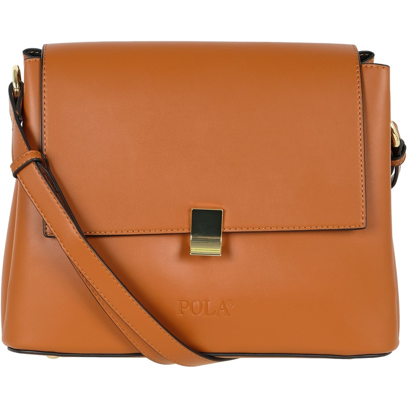 Изображение товара Женская повседневная сумка Polar из искусственной кожи коричневая