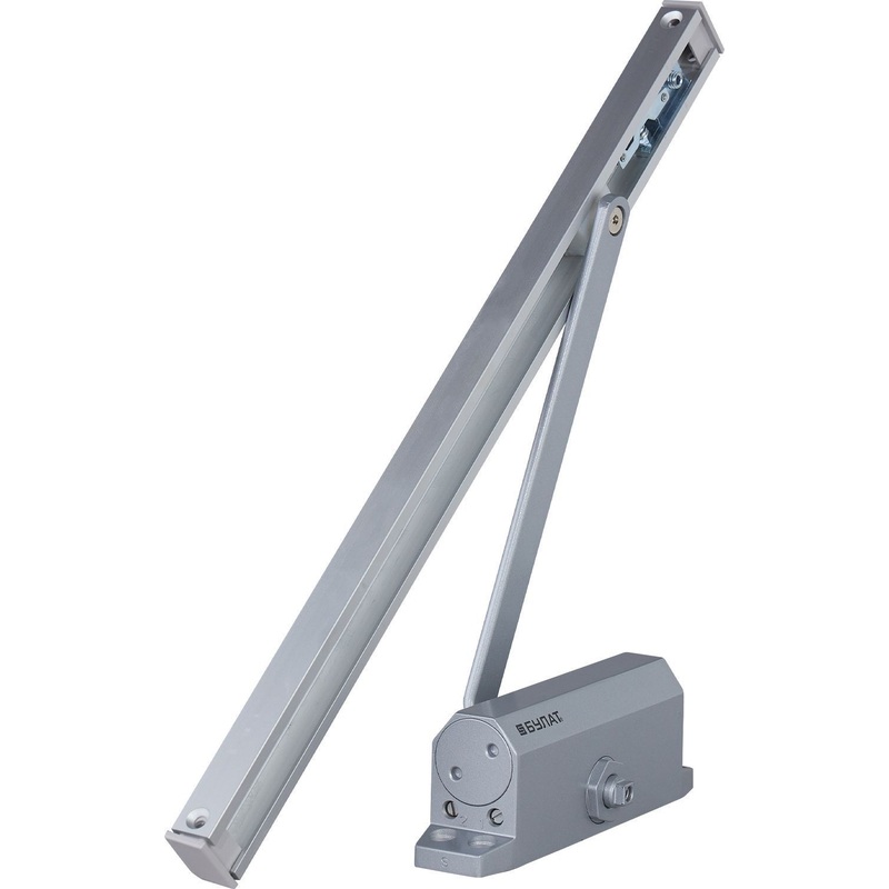 Изображение товара Доводчик дверной Булат ARCTIC ДД 502/4 AH-S до 90 кг серебристый