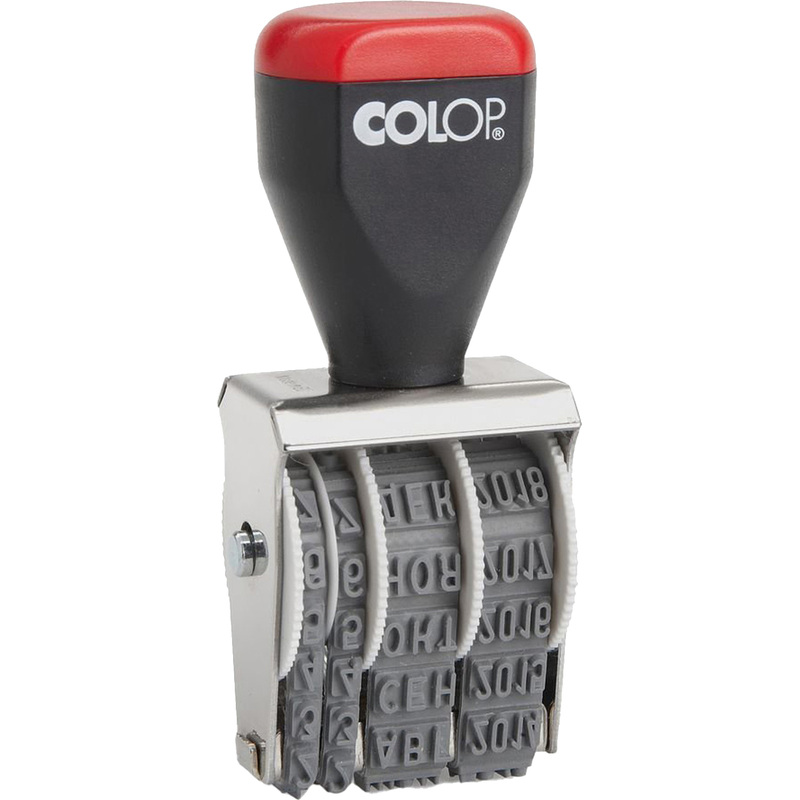 Изображение товара Датер ручной Colop 04000 (месяц обозначается буквами, 4 мм)