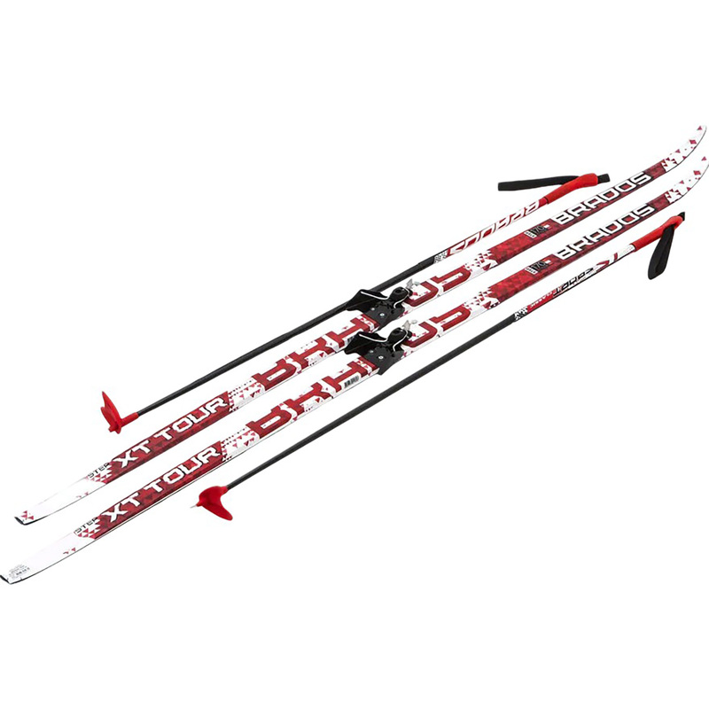 Изображение товара Лыжный комплект STC Step XT Tour Red 195 см для зимних видов спорта
