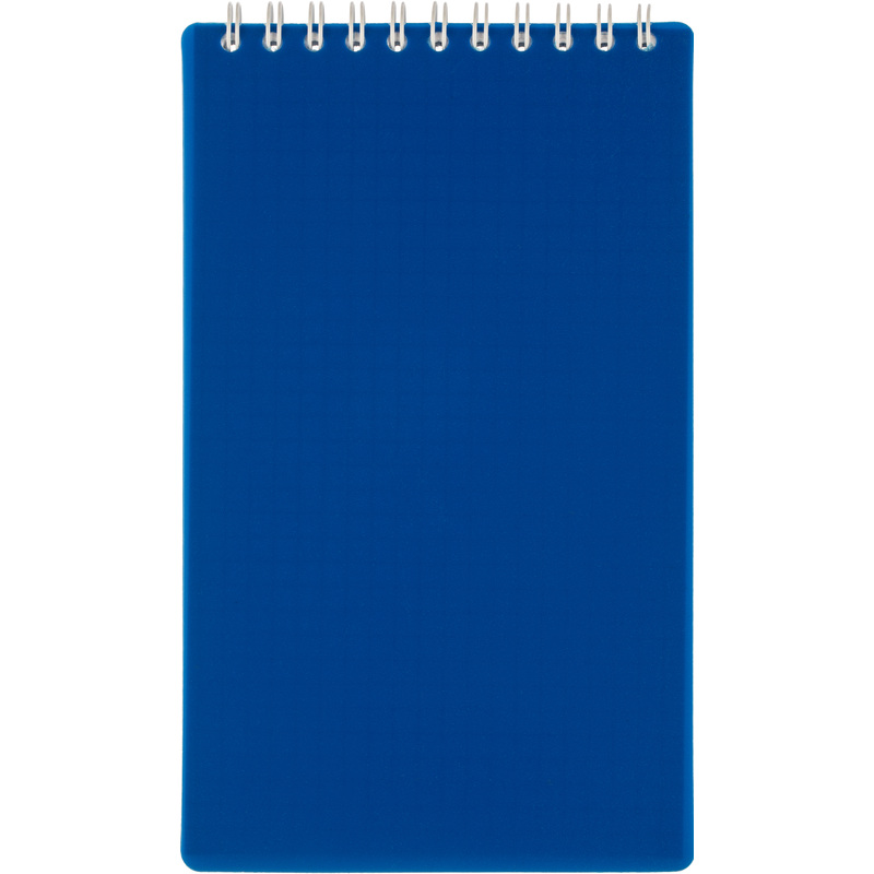 Изображение товара Блокнот Attache Economy 80 листов синий в клетку на спирали (100х170 мм)