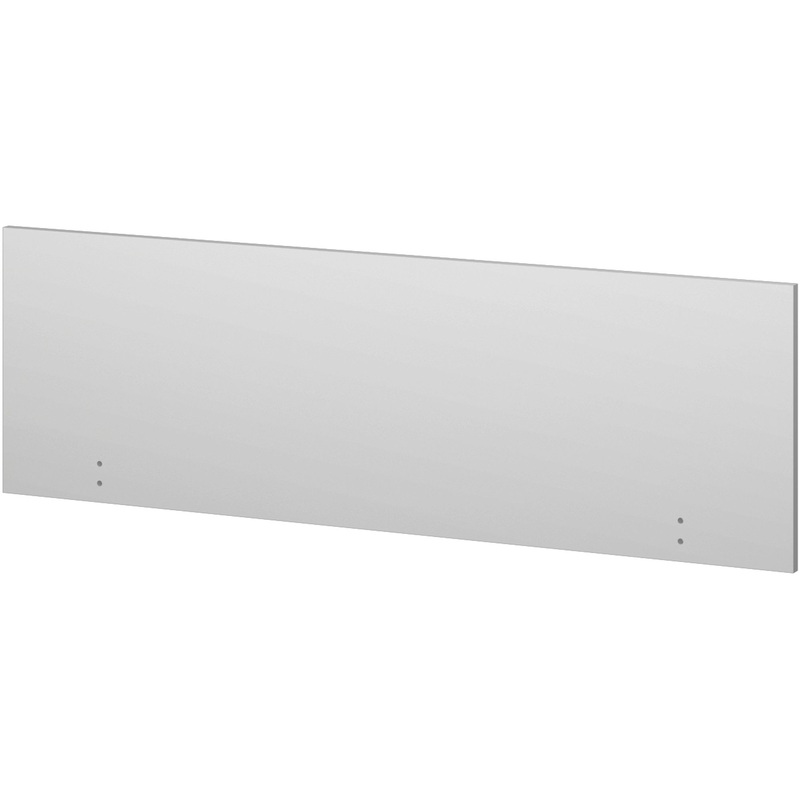 Изображение товара Экран к столу Бюджет 402667 без крепления фронтальный (белый шагрень, 1360х16х430 мм)