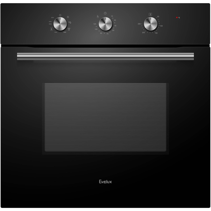Изображение товара Электрический духовой шкаф Evelux EO620 B с 8 режимами, грилем и конвекцией